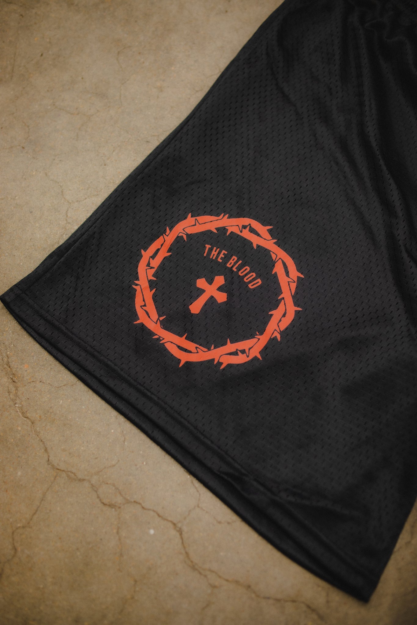 "The Blood" Black Shorts