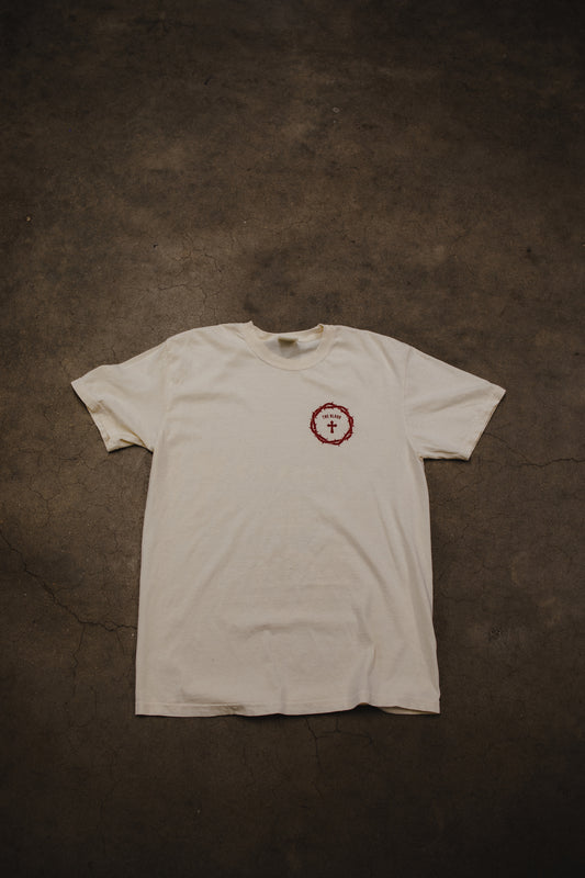 'The Blood' Cream Short Sleeve